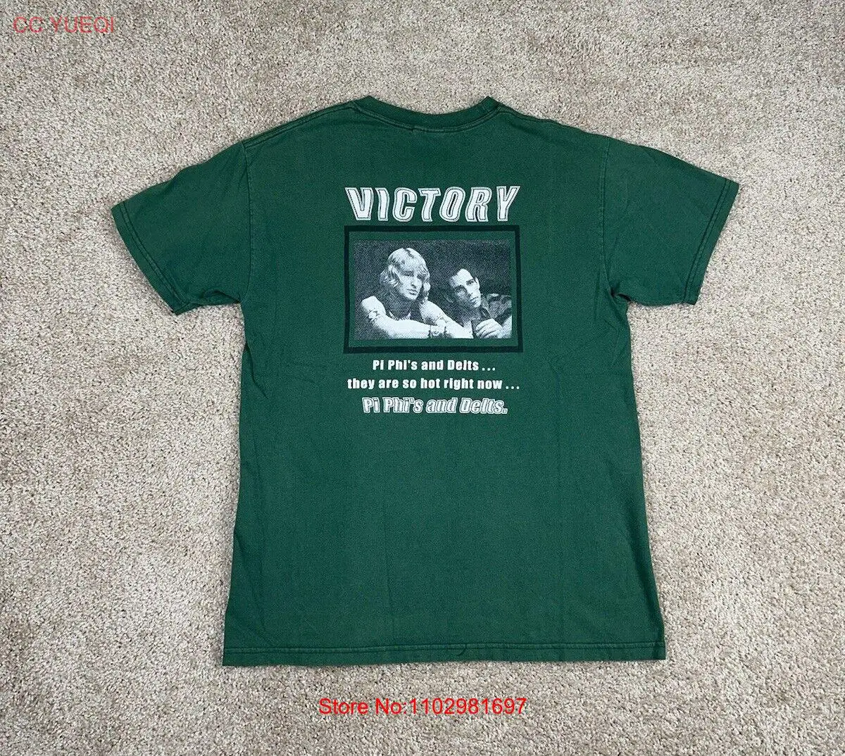 Винтажная футболка с пародией из фильма Пи Фи и наслаждает Золандер размер