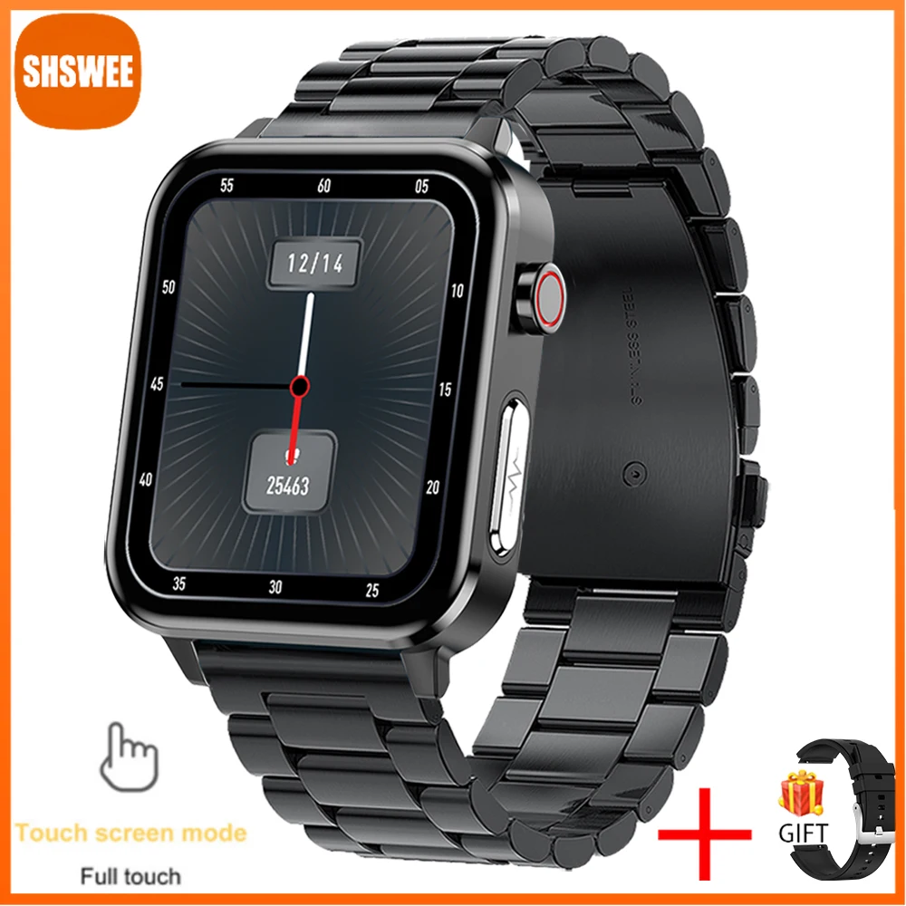 

For Huawei Xiaomi Smart Watch Bluetooth Call Men Heart Rate Blood Pressure Monitor Bracelet Waterproof ECG+PPG Women Smartwatch
