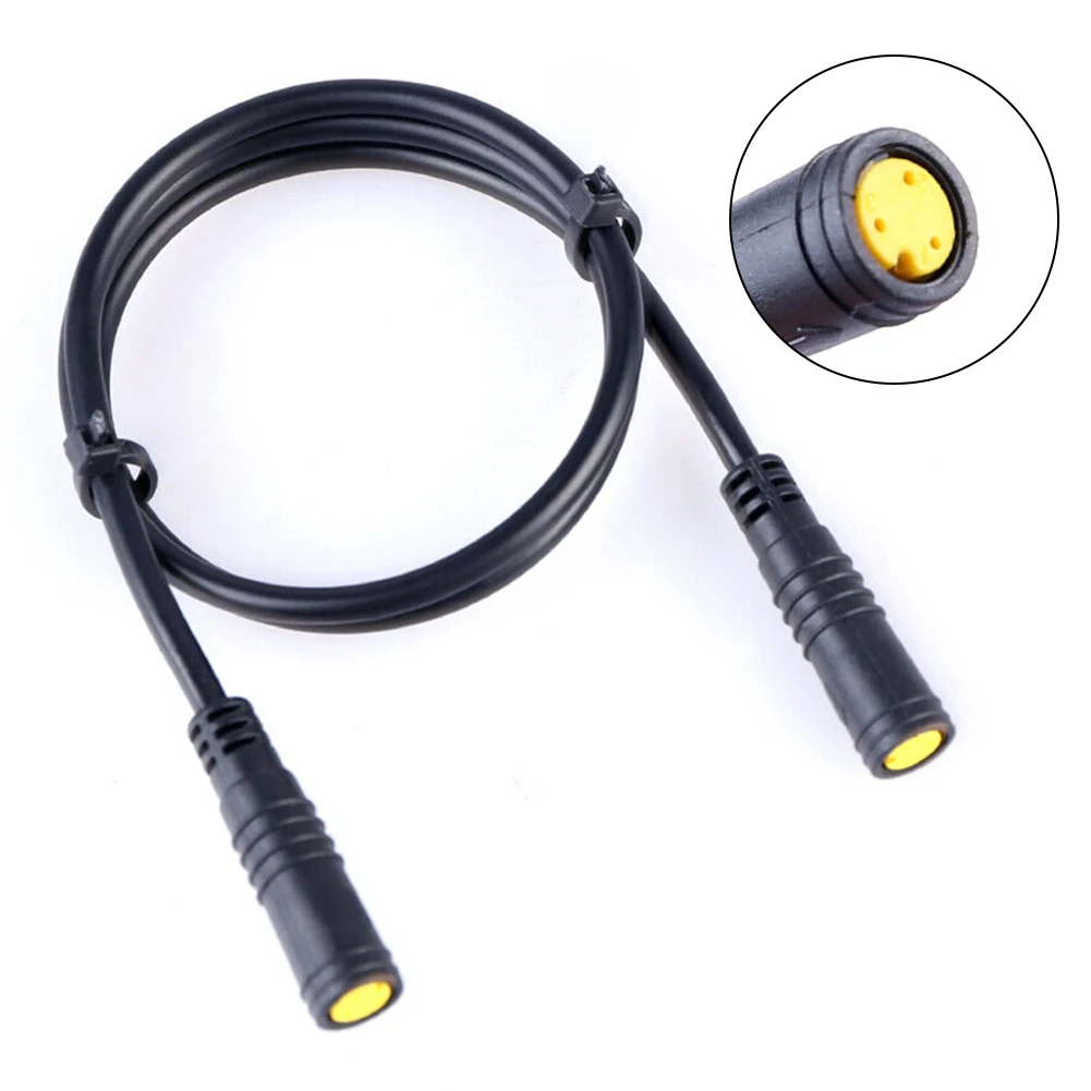 

EBike Electric Bicycle 3 Pin Sensor Thumb Throttle Extension Cable Waterproof Connectors For BAFANG BBS01B BBS02B BBSHD
