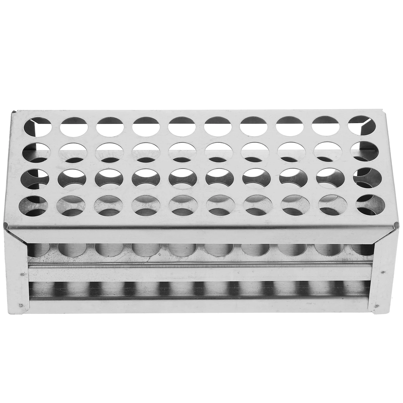 

Storage Shelves Laboratory Tube Holder Stainless Steel Test Drying Rack Metal Drain