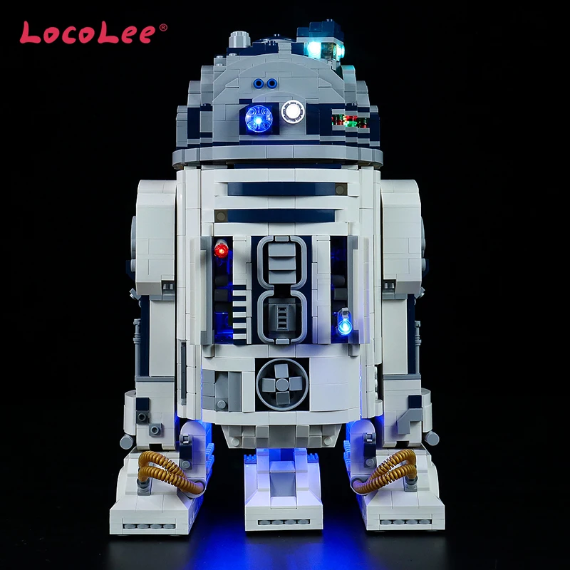 

LocoLee LED Light Kit For 75308 R2-D2 Robot Collectible Building (NOT Include Building Bricks) Toys for Children
