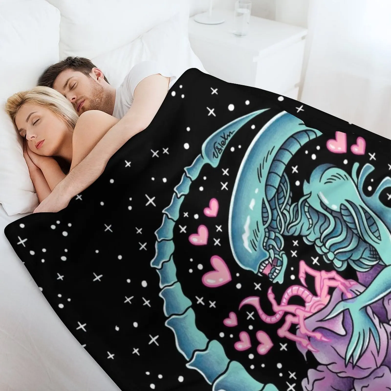 Одеяло Xenomorph Eggs самое мягкое роскошное одеяло теплые волосатые одеяла