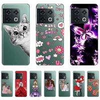case for oneplus 10pro soft tpu clear phone case 6 7inch on oneplus 10pro luxury women ultra thin fundas bumper full protection