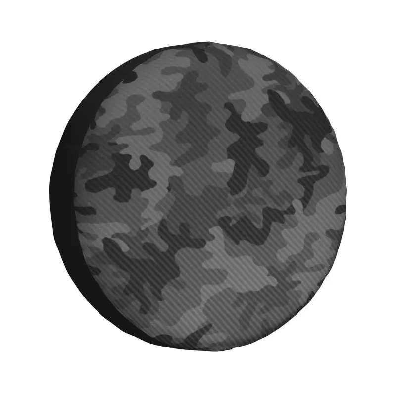 

Carbon Camo Tire Cover 4WD 4x4 Trailer Army Military Camouflage Spare Wheel Protector for Toyota RAV4 Prado 14" 15" 16" 17" Inch
