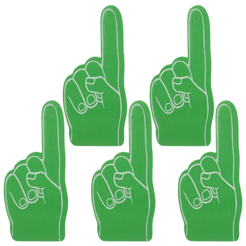 

Football Soccer Team Cheering Clapper Mini Portable Fan Foam Finger Cheerleading