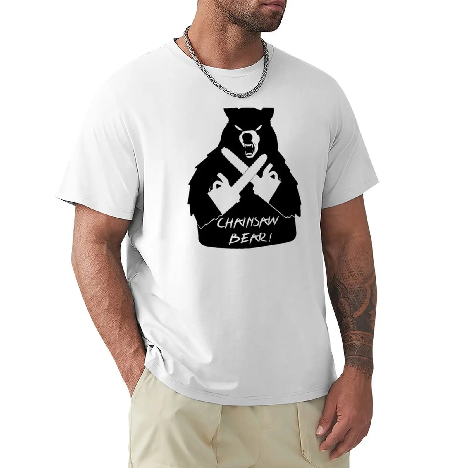 Футболки унисекс топ мужские футболки брендовая летняя футболка медведь с