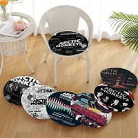 arctic monkeys round stool pad patio home kitchen office chair seat cushion pads sofa seat 40x40cm seat mat
