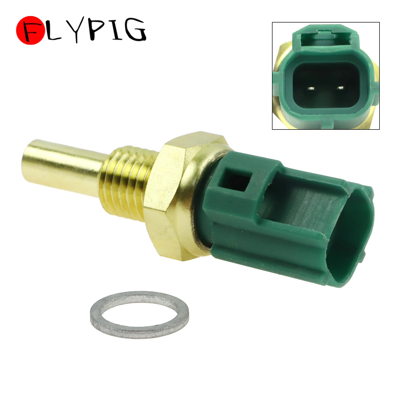 

Зеленый датчик температуры охлаждающей жидкости двигателя для Ford Toyota Lexus Mercury Mazda F42Z10884A 8942235010 B3C818840