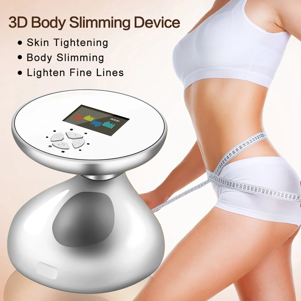 

LED Ultrasonic Cavitation RF Body Slimming Machine Fat Burner Radio Frequency Anti Cellulite Ultrasound Face Tighten Massager