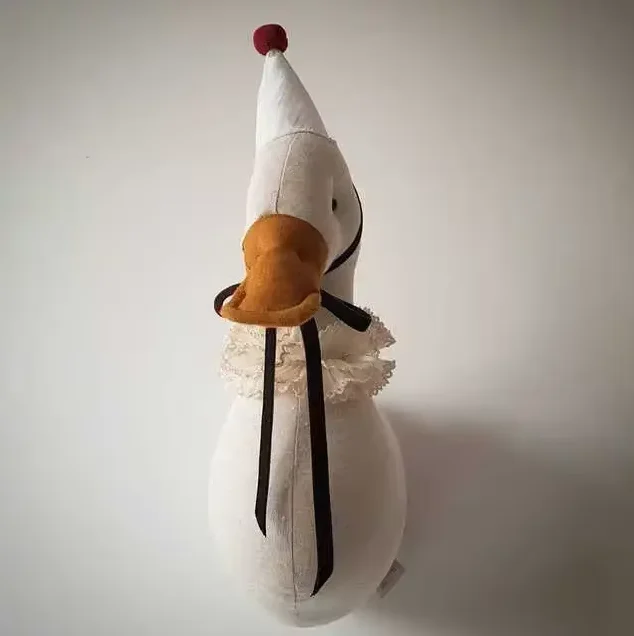 

Настенные декоративные фигурки утки и лебедя из хлопка