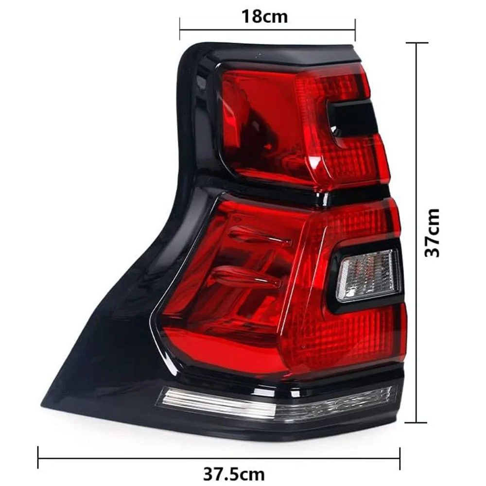 Левый и правый задние фонари для Toyota Land Cruiser Prado 150 FJ150 LC150 GRJ150 2018 2019 2020, задние стоп-сигналы с (art.: 3920dd20fadb2) - 3920dd20fadb2
