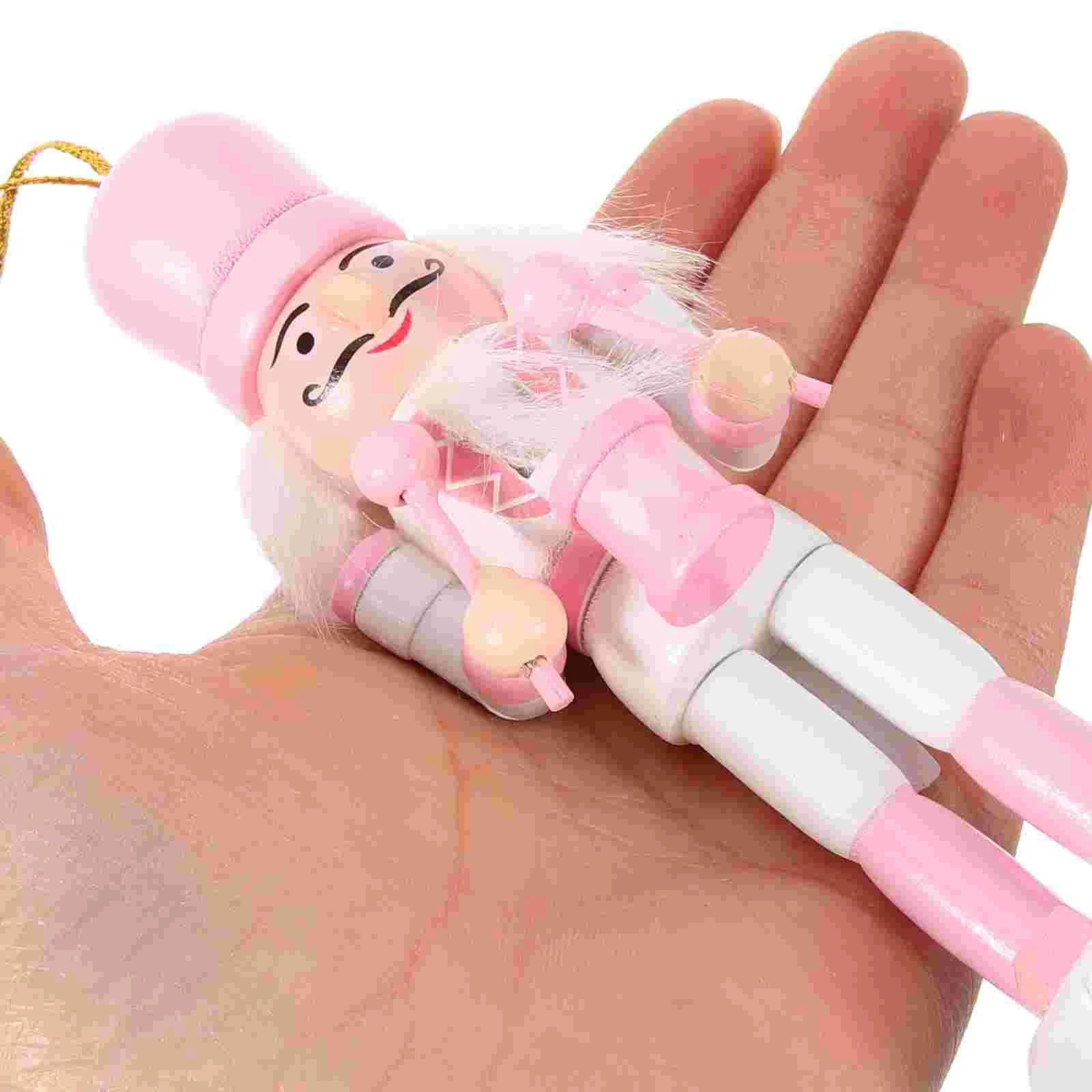 5 шт. макароны розовые и белые конфеты набор Щелкунчиков пять подарочных подвесок