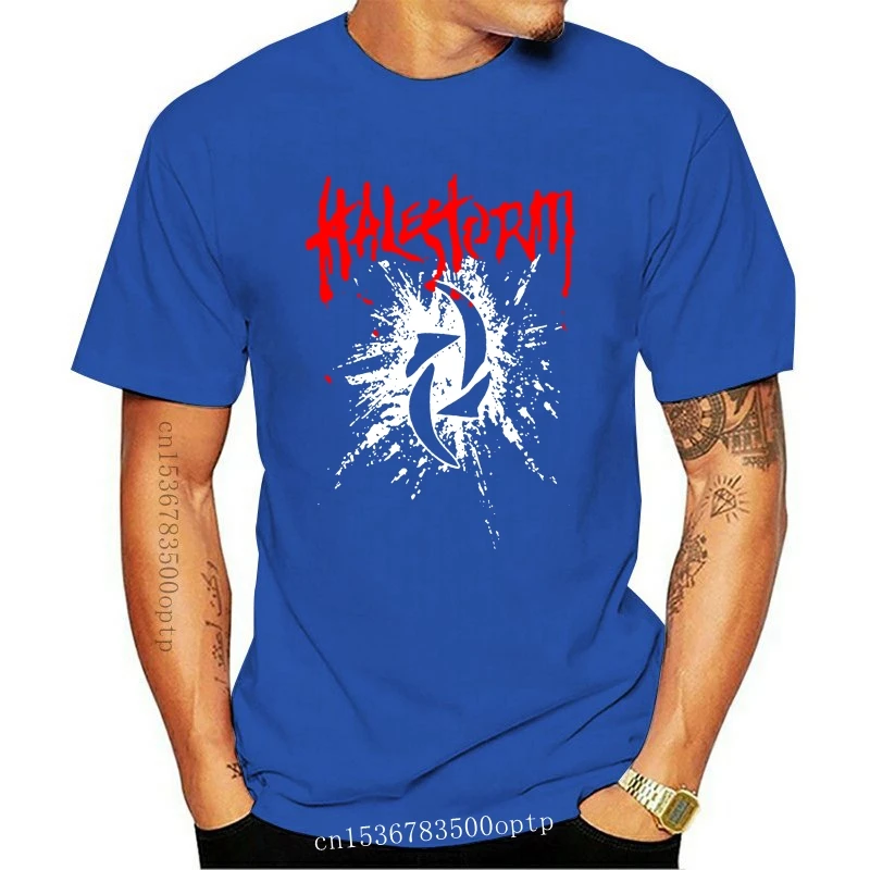 

Модные новые винтажные Редкие футболки Halestorm Reprint размер S - 3XL