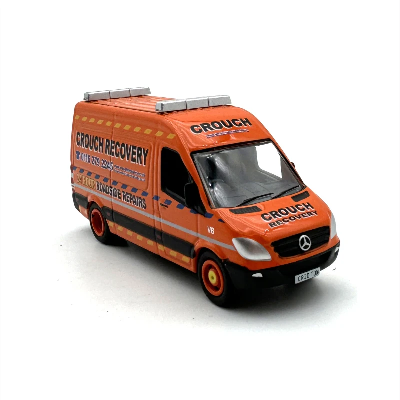 Литый под давлением автомобиль Mercedes Rescue Van масштаб 1:76 Игрушечная модель