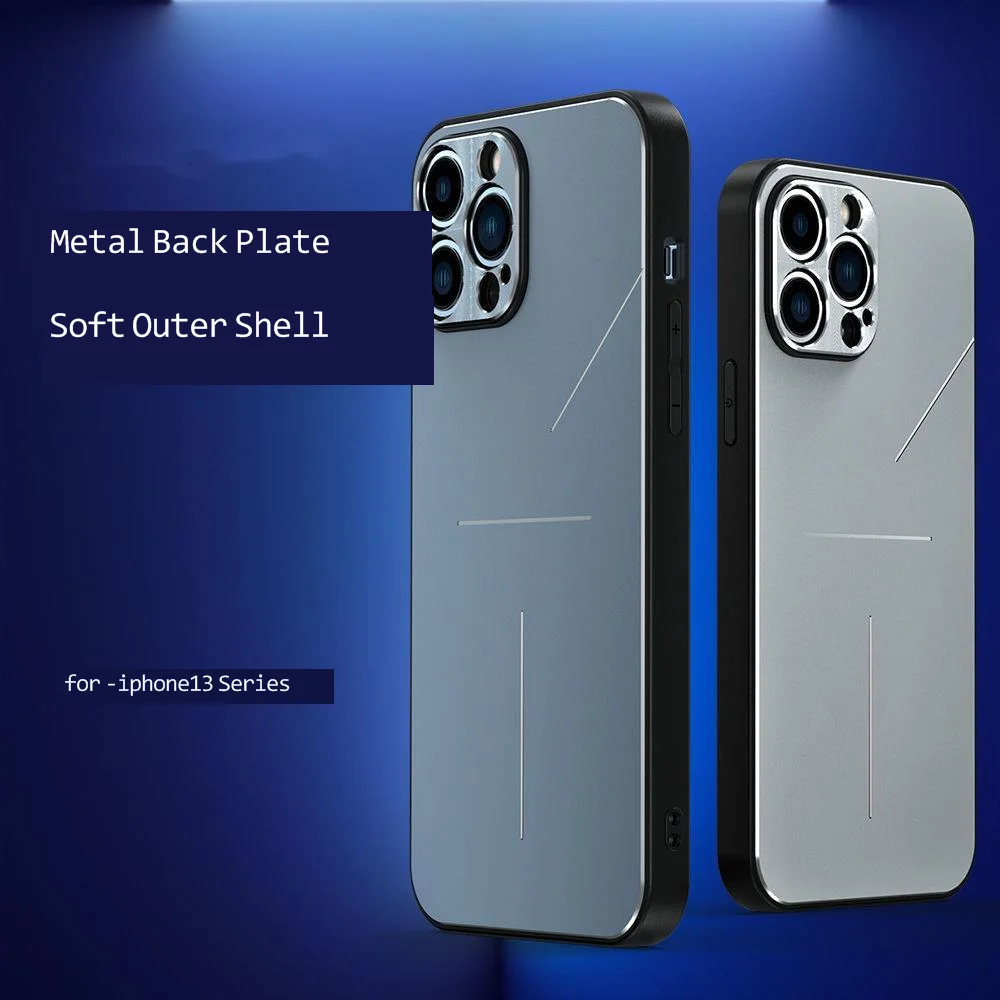 

Чехол для apple 13 мобильный телефон, полноразмерный металлический чехол с защитой от падения, чехол для 12promax frosted silica gel 12 для мужчин и женщин