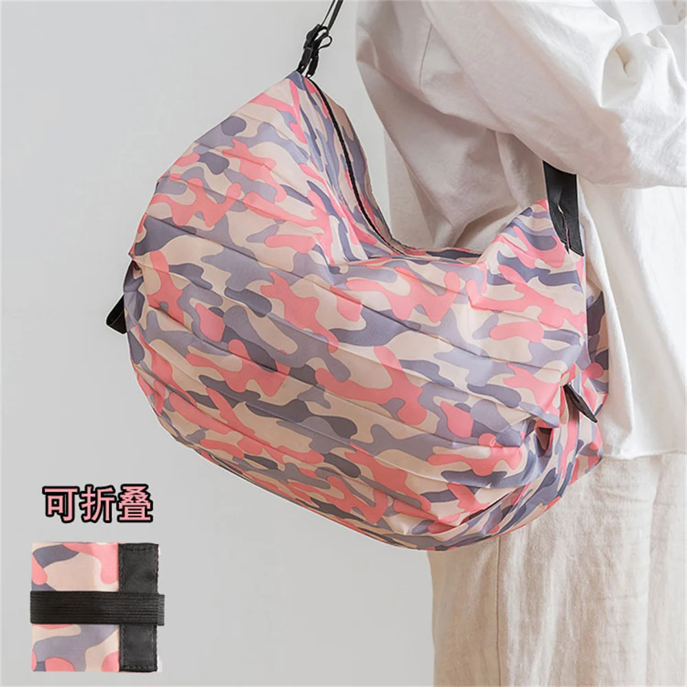 

Складная Вместительная дорожная Портативная сумка для покупок Креативный дизайн прочная нагрузка Толстая Складная модная удобная сумка