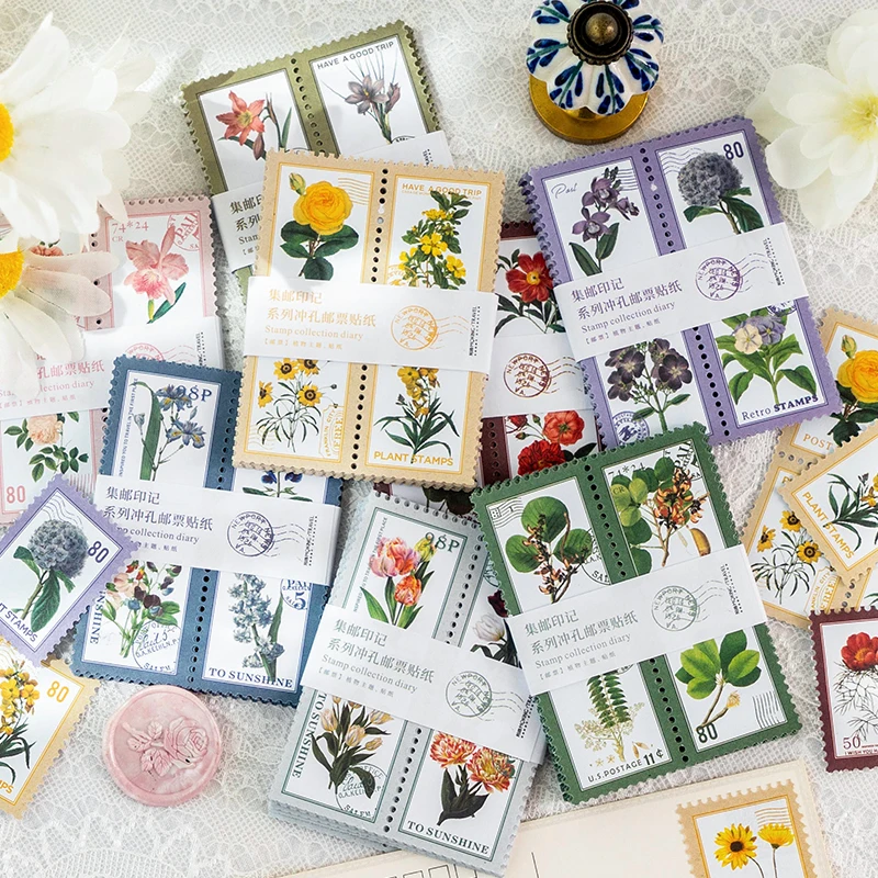 

Наклейки для ежедневника, разные цвета, на тему цветов, для творчества, скрапбукинга