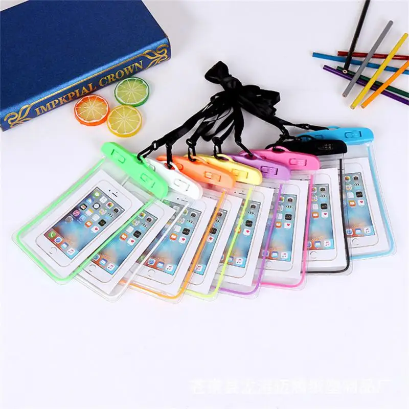 

2/4/6PCS Suitable For Phones Smaller Than 6 Inches In Size Swimming Bag Airbag Floating And Dustproof Pv Protective Sleeve