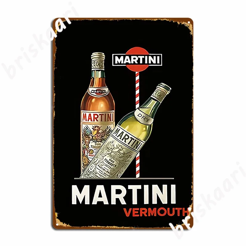 

Martini Vermouth металлический плакат пластины вечерние настенная пещера на заказ жестяной знак постер декор для комнаты