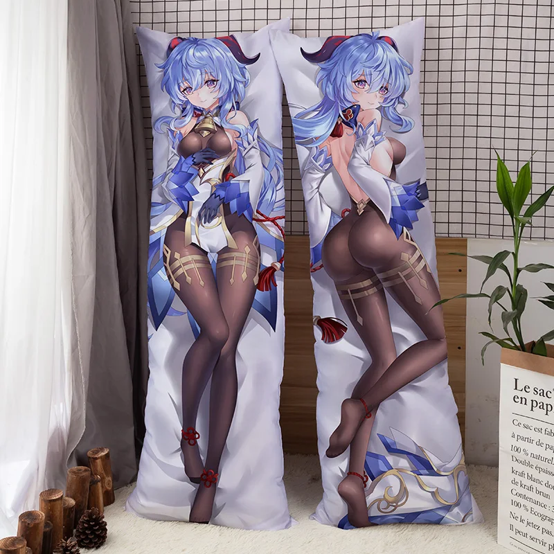 

Anime Dakimakura Genshin Impact Cartoon Dakis Ganyu Hugging Pillow Case