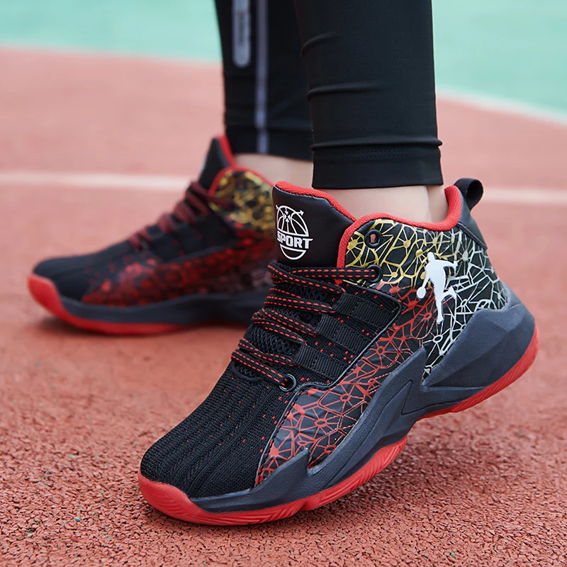 New  Children's Shoes Kids Sneakers Boys Basketball Shoes Children Sneakers for Boys Girls Basket Footwear Tenis Infantil Menino