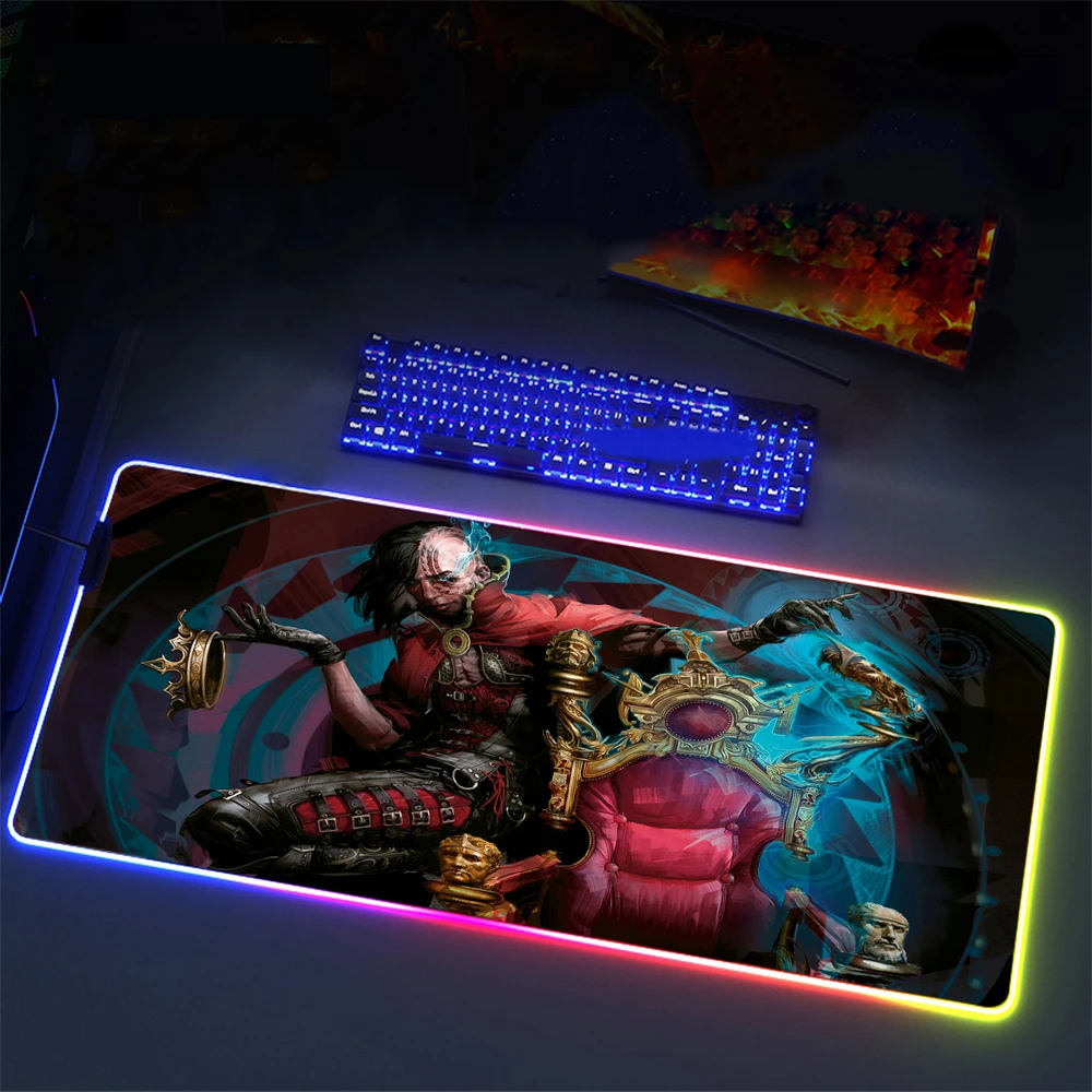 

rgb M-Magic the Gathering Mouse pad xl Gamer Anime Mouse Pad Gaming Pc Accessories Rubber Desk Mat Mousepad Mat Keyboard Cabinet