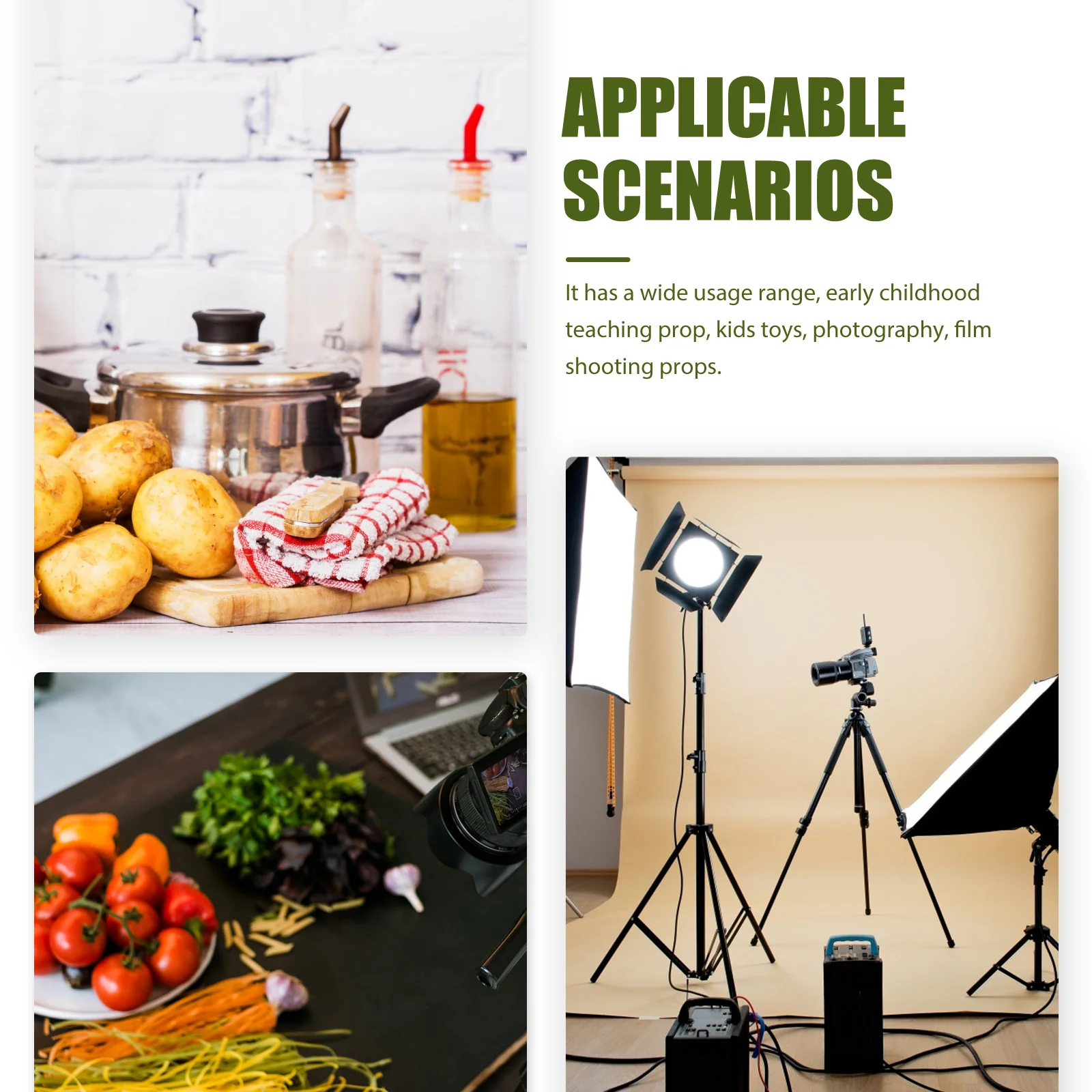 12 шт. искусственное украшение для витрины имитация киви искусственный ломтик