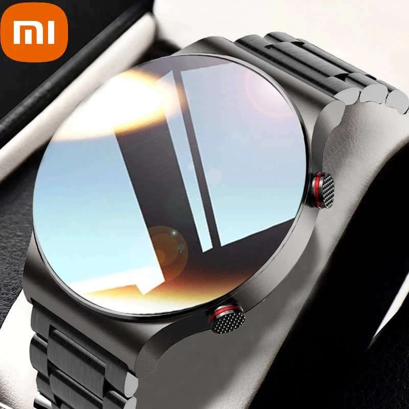 

XIAOMI New Luxury Men's Smart Watch Sports Watch Full Screen Touch Bluetooth Call Heart Rate Monitoring IP68 Waterproof For Men
