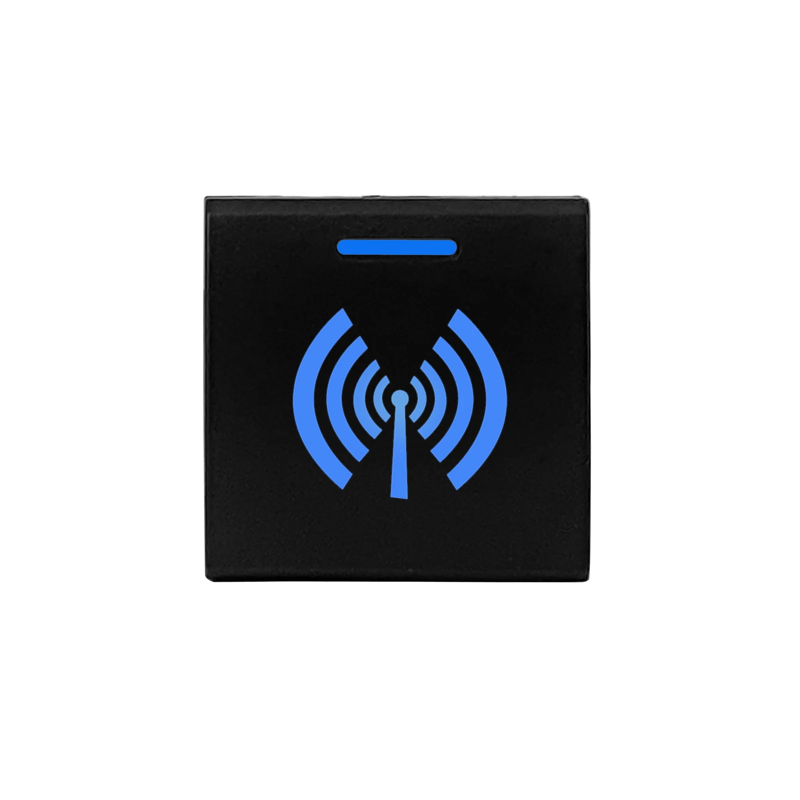 

Кнопочный переключатель 12 В, синий светодиодный светильник 22x22 мм, радар, парковочное USB зарядное устройство для Toyota LandCruiser Prado Camry RAV4 Corolla Hiace