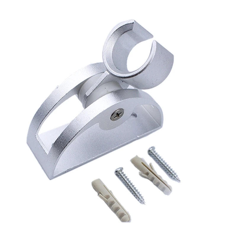 

Adjustable Shower Base Wall Gel Mounted Basket Chuck Shower Rail Head Slider Holder Support Stand Bathroom Accessories