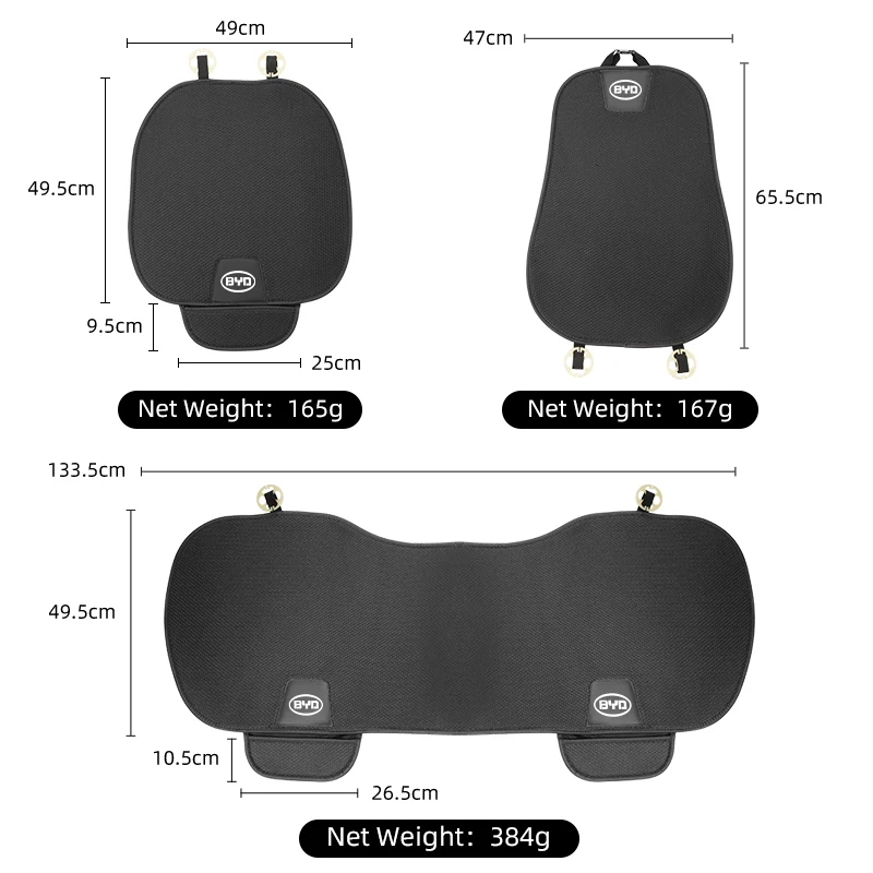 Сумка для хранения автомобильного сиденья тонкая подушка защиты заднего BYD M6 G3 G5