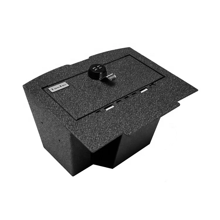 

TuoJue Hidden Car Safe Center Console Storage Car Gun Safe FOR 2009 TO 2018 DODGE RAM 1500,2500 &3500 2019 1500 CLASS