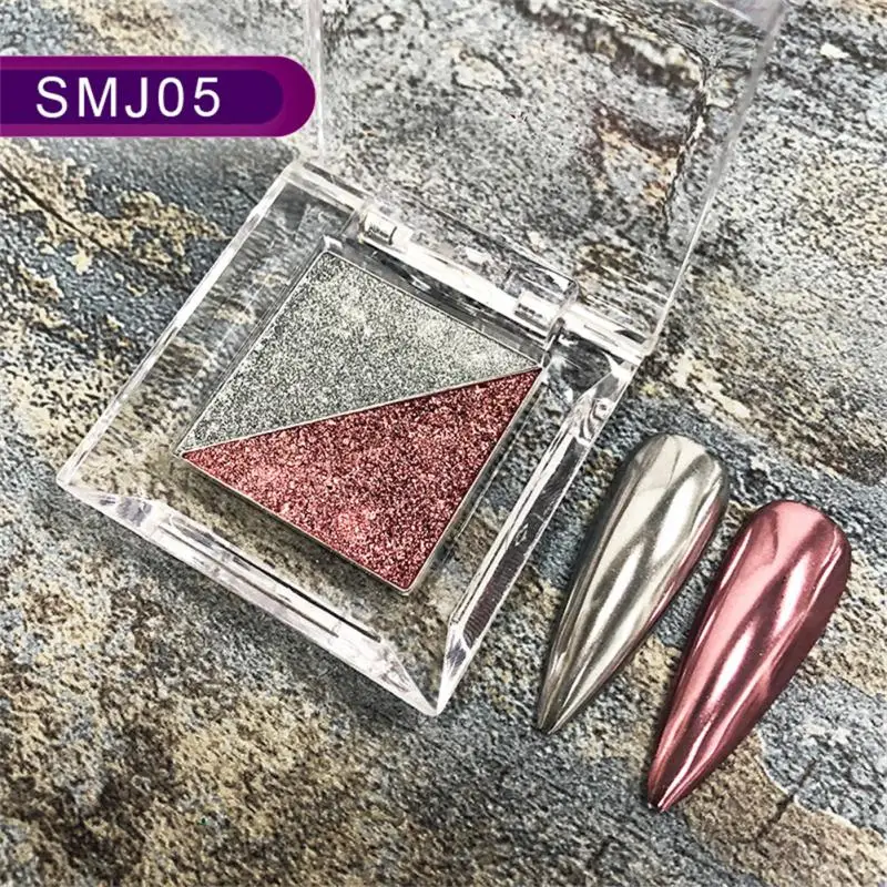 

13 Colors Aurora Solid Mirror Nail Powder Glitter Dust Metal Effect Nails UV Gel Polish Pigment Nail Art Decorations Accessories