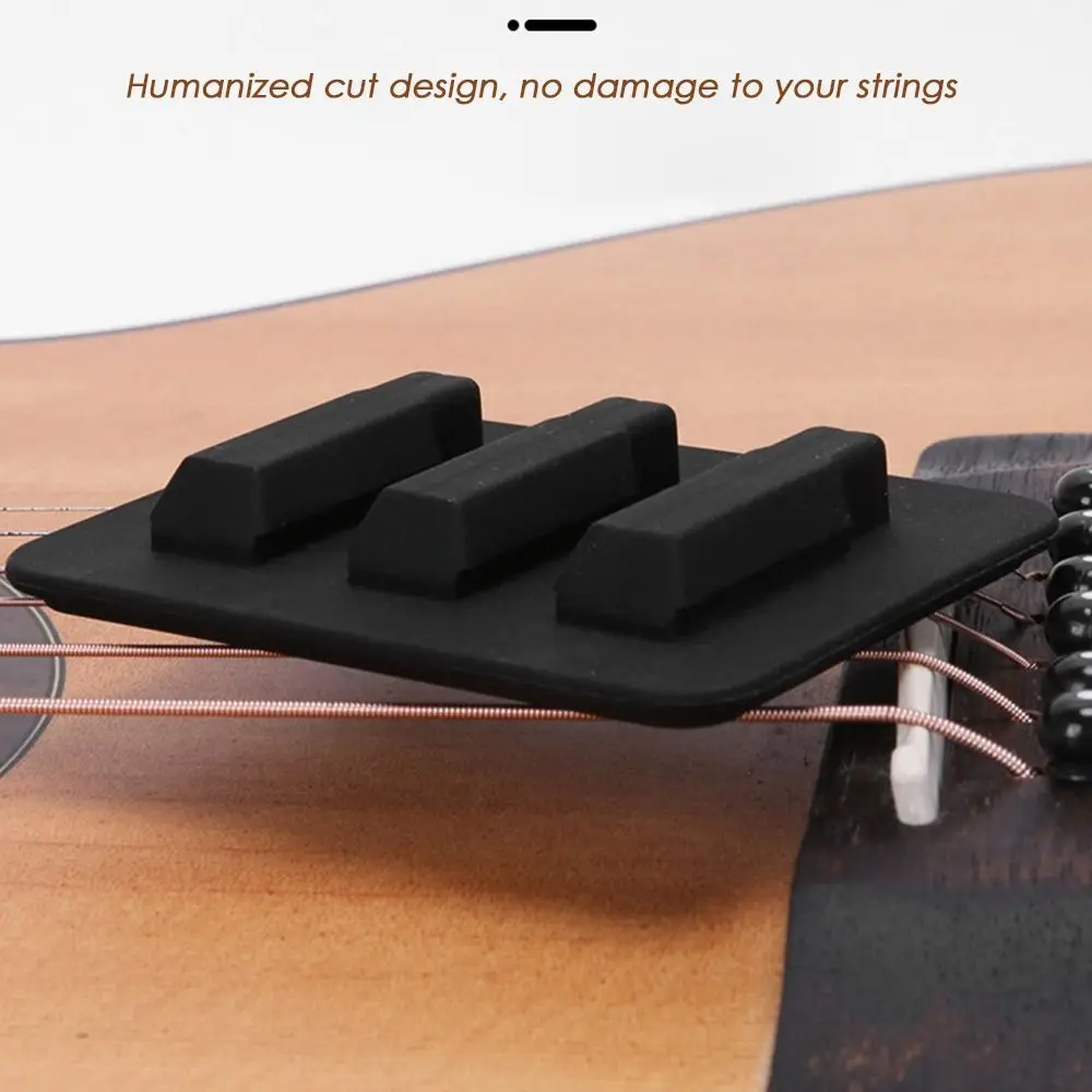 Размер S/M/L черные детали для классической гитары стопорная заглушка силиконовая