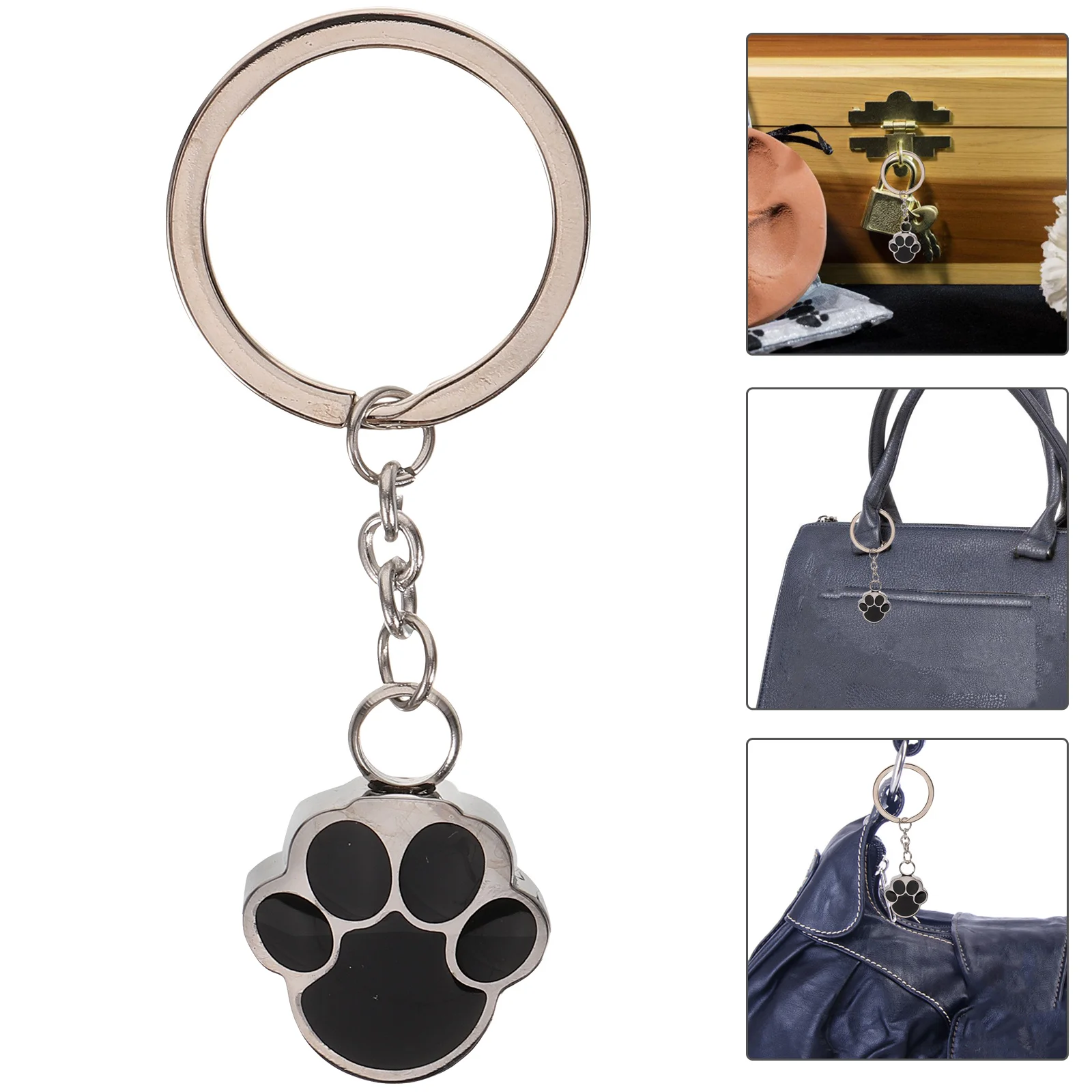 Pet Urn Urns Ash Keepsake for Dogs Ashes Pets Key Ring Chain Perfume Bottle Pendant