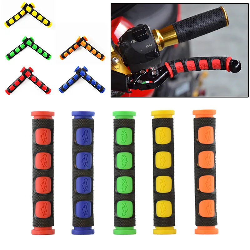 

Soft Anti-Slip durable Brake Handle Silicone Sleeve Motorcycle Bicycle Protection Cover Protective Handlebar Accessories