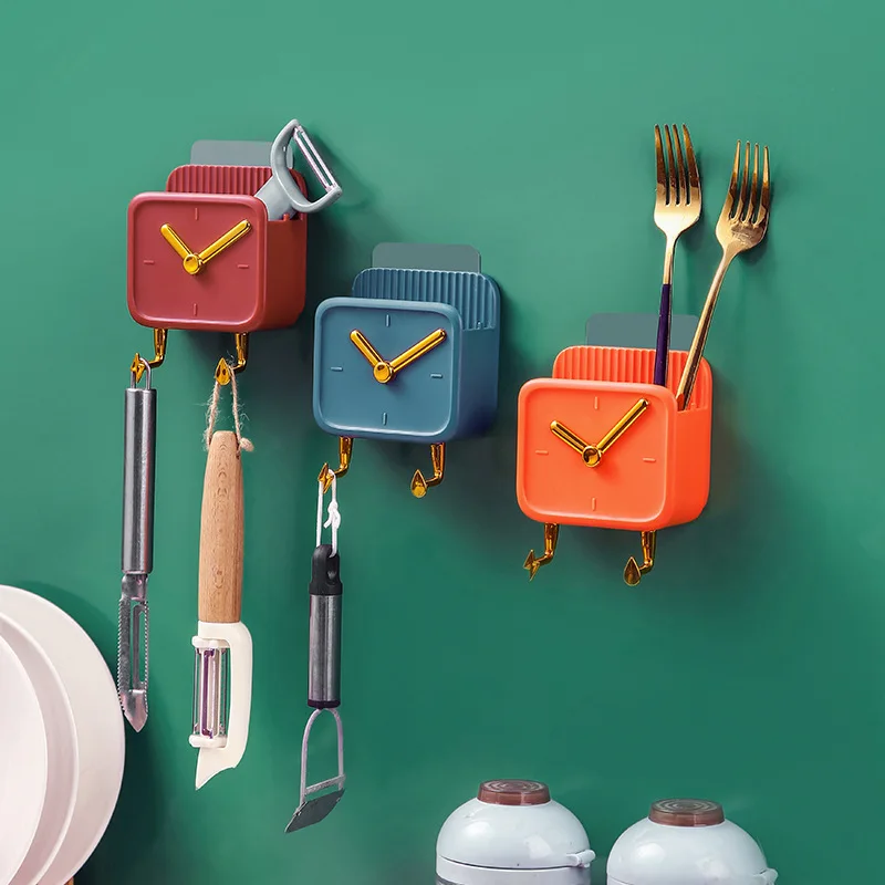 

Household Storage Box Hanging Wall Stationery Finishing Box Storage Box Bedside Mobile Phone Storage Rack Wall Hanging Decor