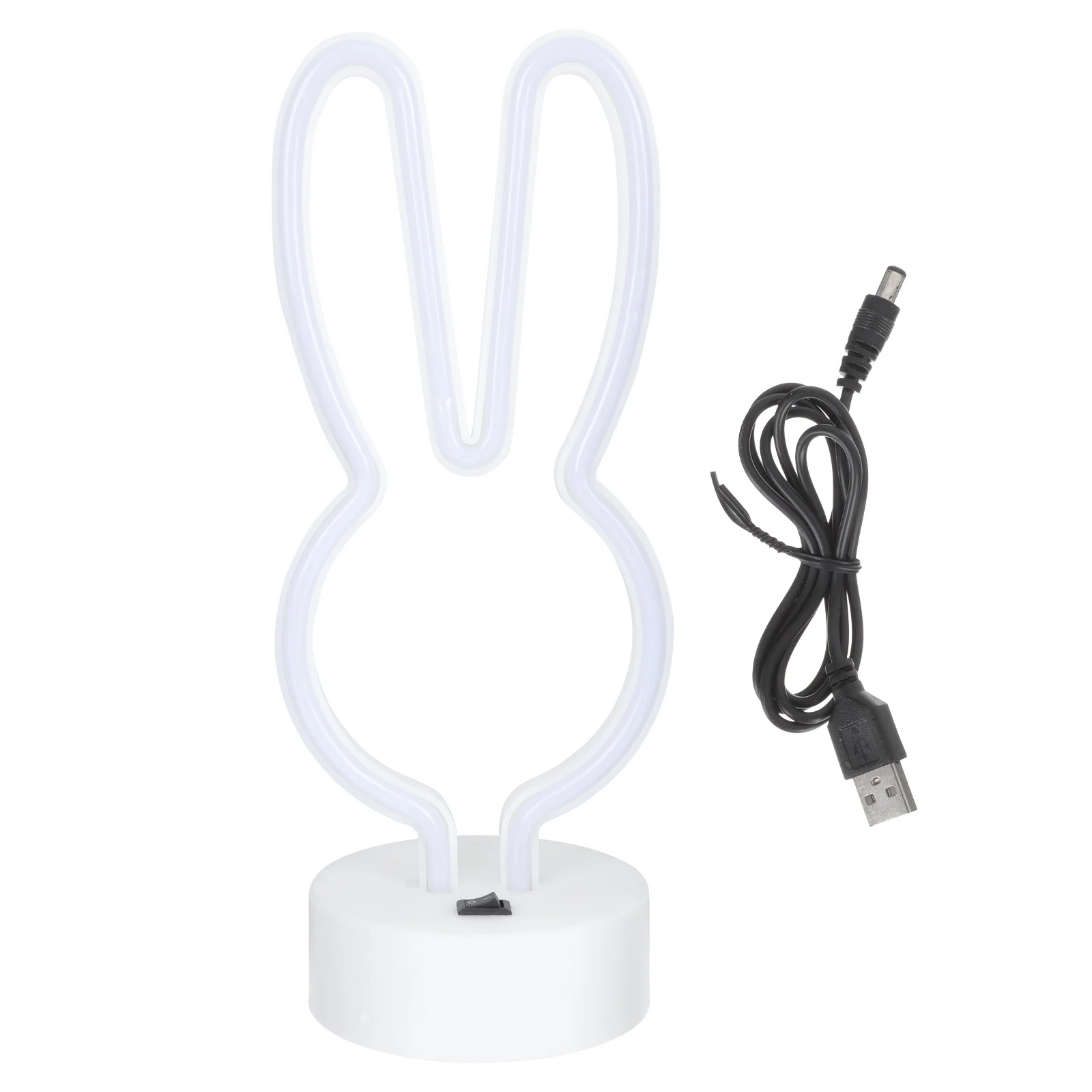

Decorative Bunny Table Light Exquisite Easter Light Ornament Party Scene Light