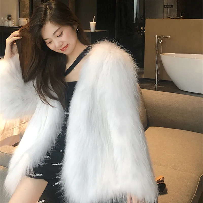 Autumn and Winter 2022 New Raccoon Dog Fur Fox Fur Coat Women's Medium Long Haining Fur Coat Fashion Young Style