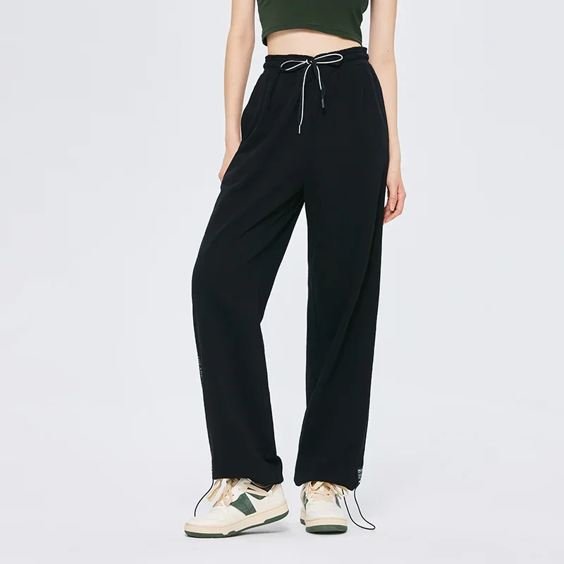 Брюки Semir Женские повседневные на шнуровке модные спортивные штаны с алфавитом