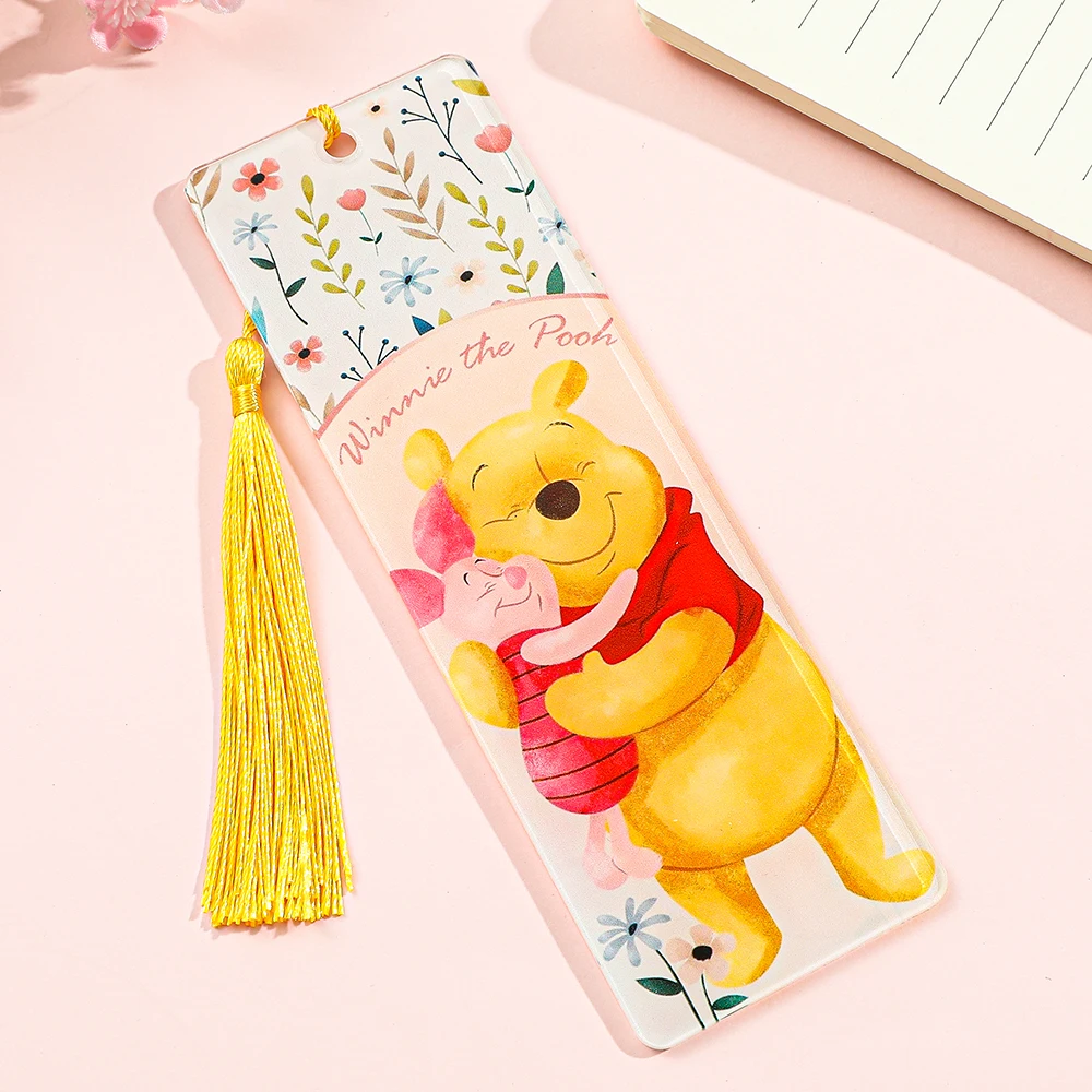 Милые книжные закладки Винни-пух и поросенок акриловые маркеры для чтения