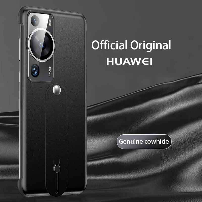 

Для Huawei P60 Mate50 Pro P60 арт чехол Роскошный держатель стрейч браслет ультратонкий противоударный Защита Роскошная задняя крышка из кожи