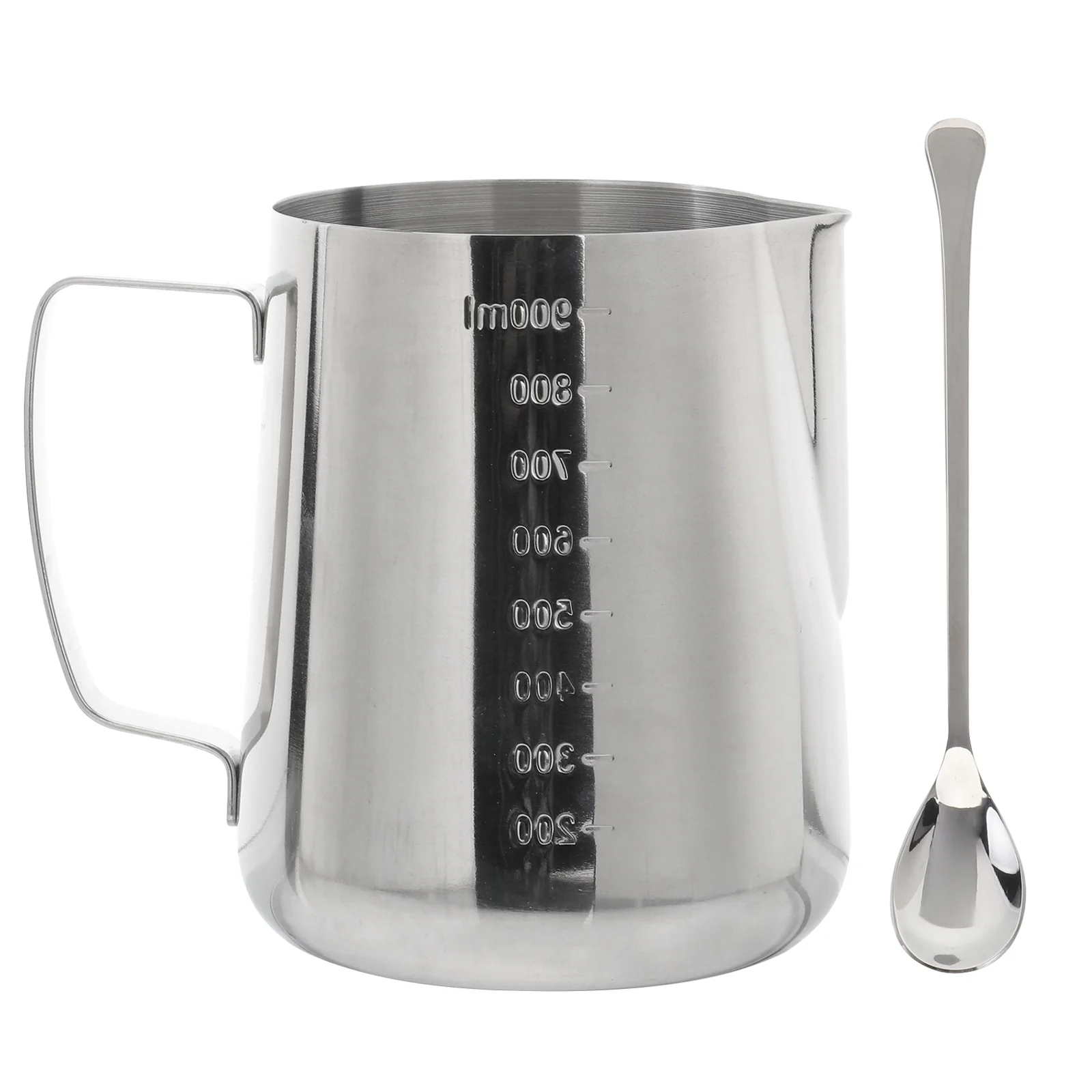 1 Set of Making Pot Mocha Cup Coffee Cup with Stirring Spoon )