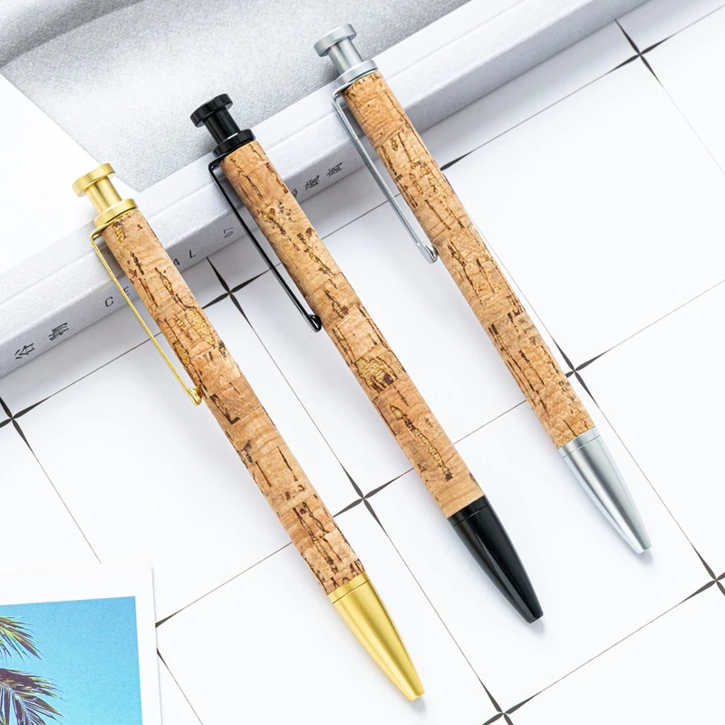 

Retractable Ballpoint Pen Signature Pen Metal Pen Clip Gift Writing Pen 1.0mm