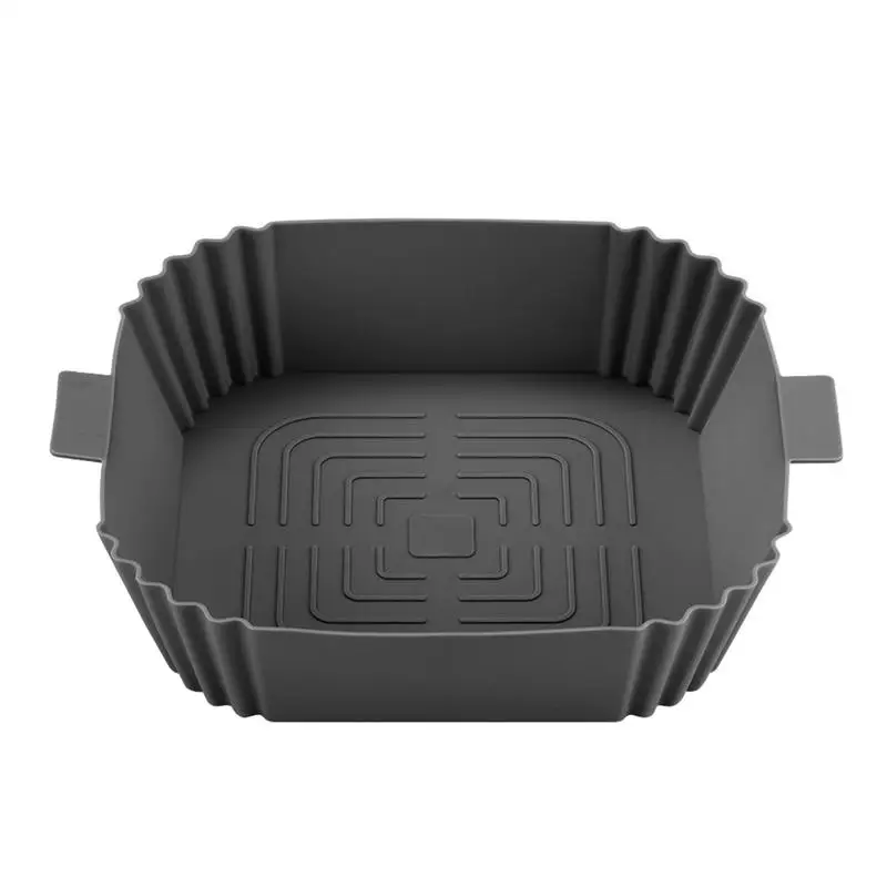 

Air Fryer Silicone Pot Reusable Replacement Of Parchment Paper Liners Air Fryer Accessories For Microwave