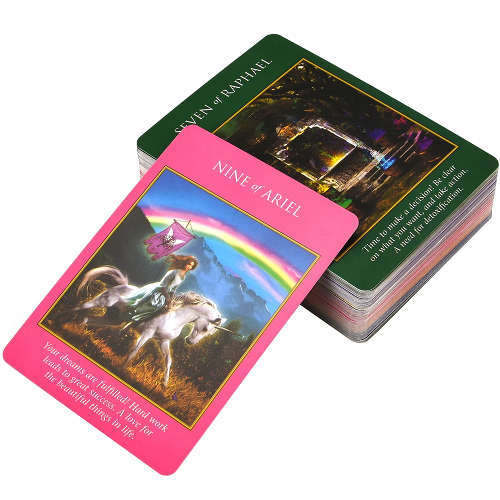 

Archangel Power Tarot Artistic Retro Style Witch Tarot Mysterious Decks Witchcraft Oracle Cards Board Games