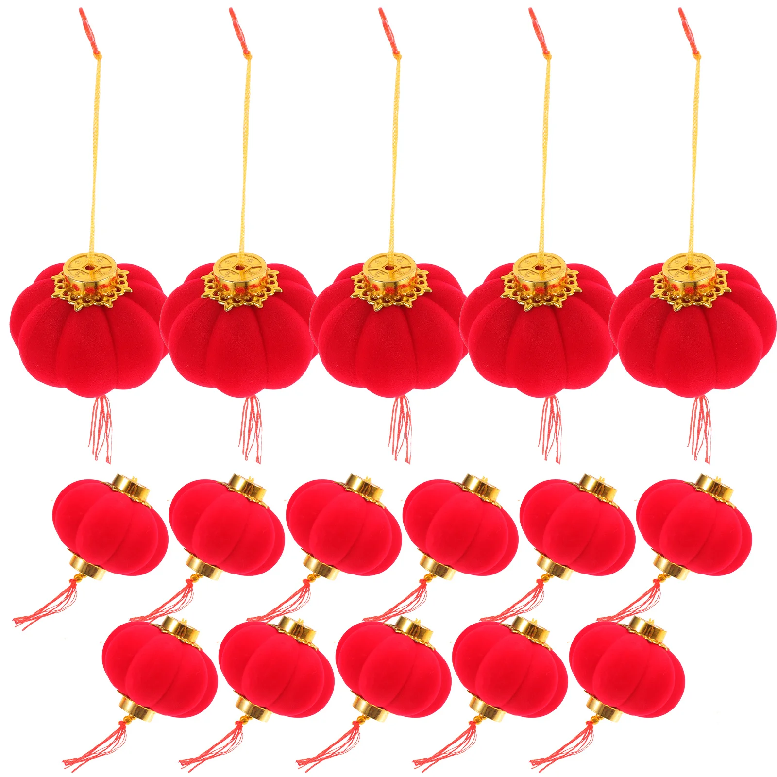 

Chinese Year New Decoration Hanging Festival Lanterns Ornament Lantern Decorations Red Spring Mini Decorative Japanese Paper