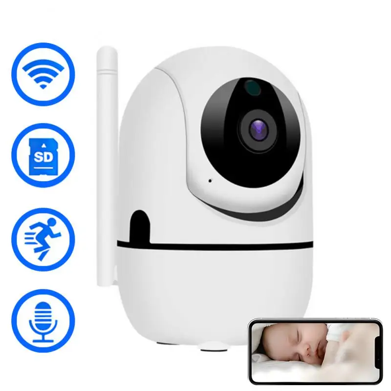 

IP-камера видеонаблюдения с Wi-Fi и функцией ночной съемки