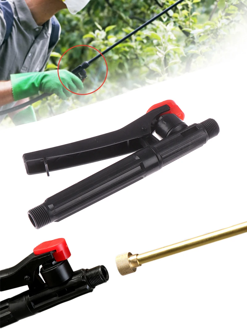 

1Pc Trigger Gun Sprayer Handle Part For Pump Action Pressure Sprayer Garden Agriculture Forestry Weed Pest Control Water Sprayer