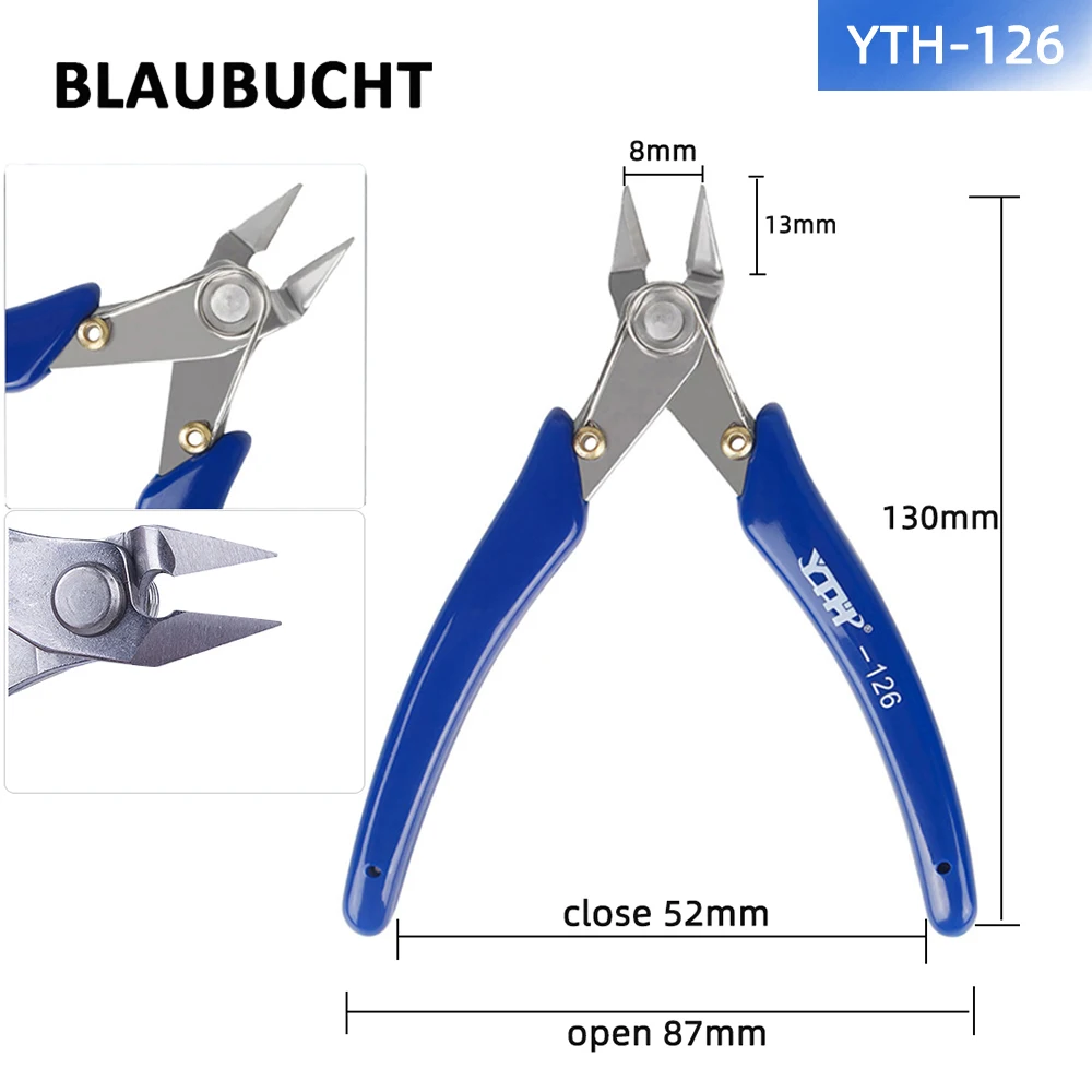 

YTH-126 Plier Wire Plier Cut Line Stripping Multitool Stripper Knife Crimper Crimping Tool Cable Cutter Electric Forceps